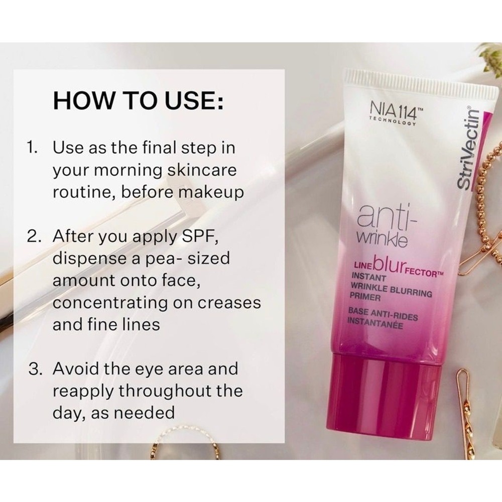 StriVectin Primer Line BlurFector Instant Wrinkle Blurring, Retail $42, 1 fl Oz